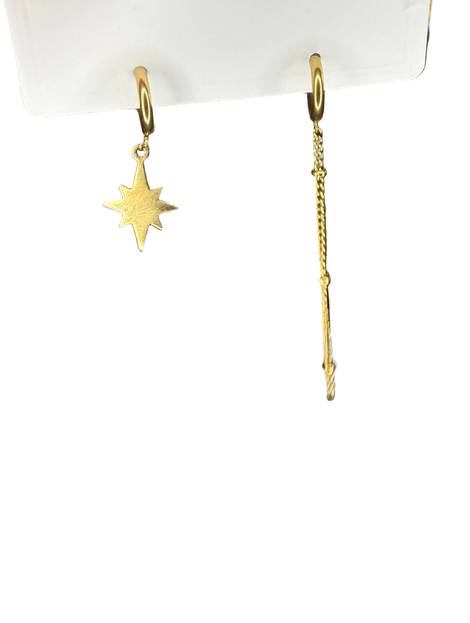 Boucle d'oreille "étoilée"